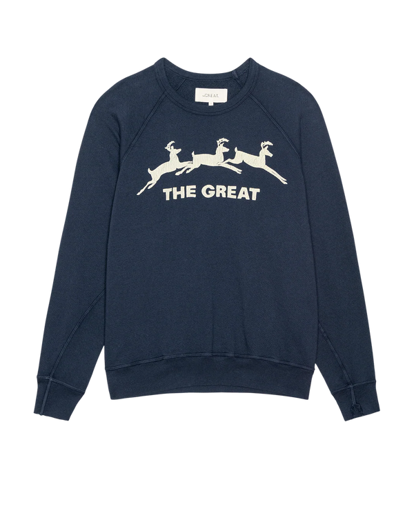The College Deer Graphic Sweatshirt