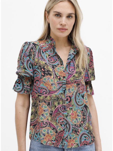 Brooklyn Flea Printed Blouse