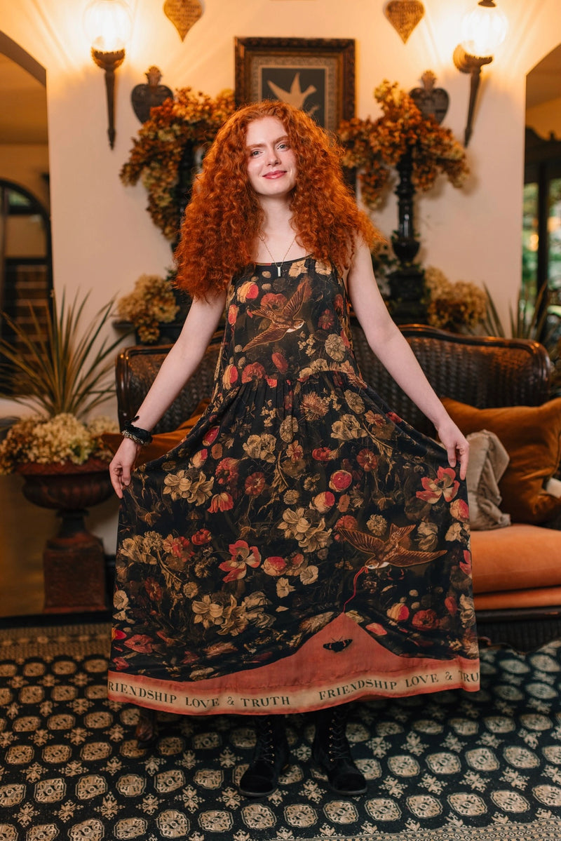 Heart of Gold Boheme Long Maxi Slip