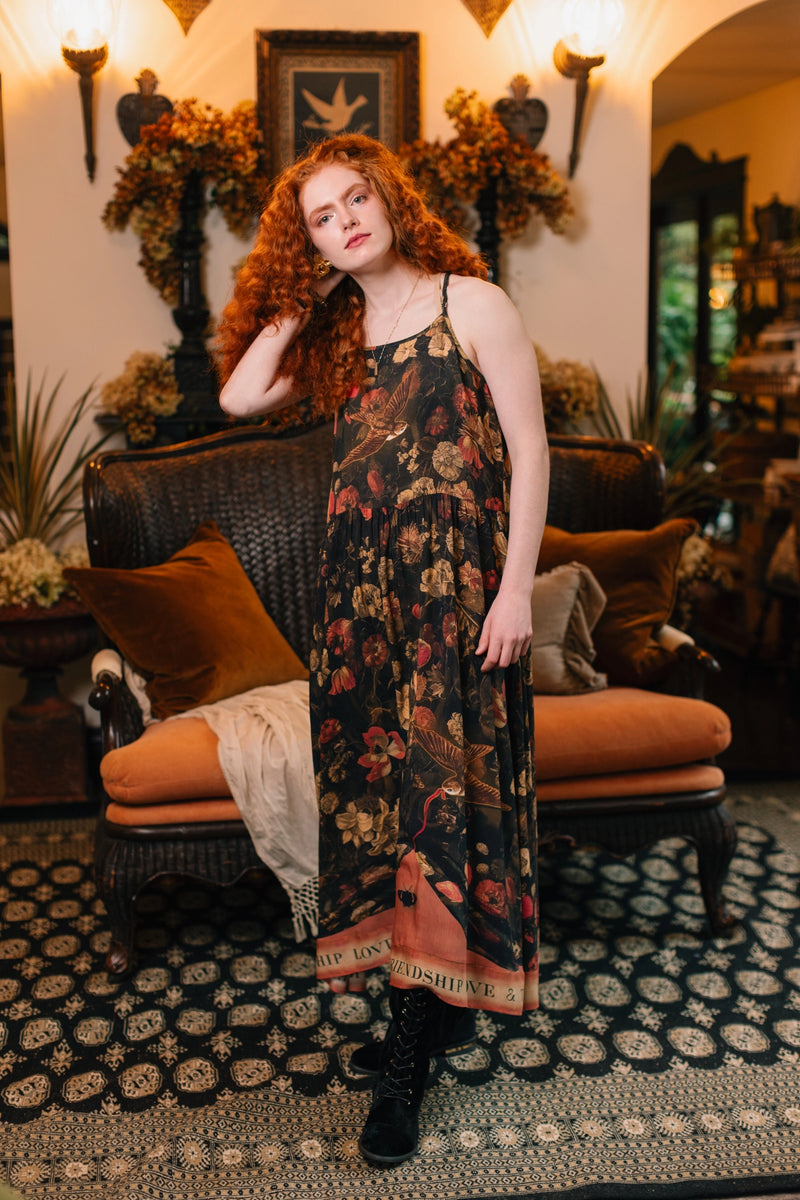 Heart of Gold Boheme Long Maxi Slip
