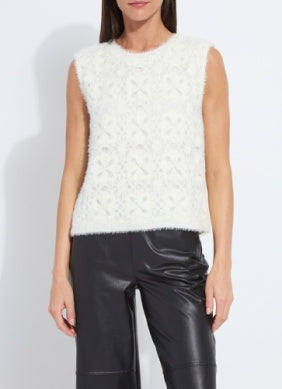 Camila Crochet Fuzzy Shell