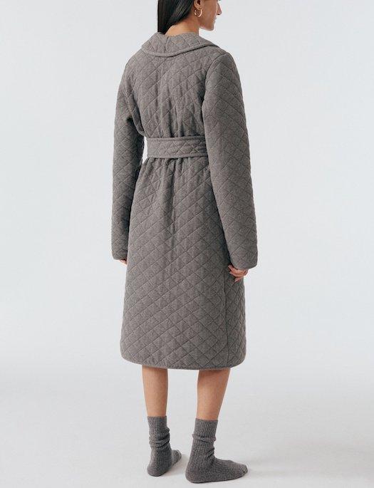 Frankie Quilted Coat Robe