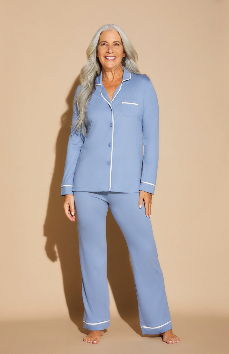 Bella Long Sleeve Top & Pant Pajama Set