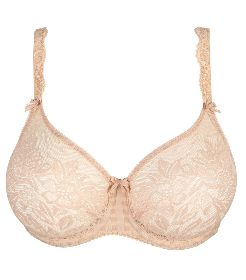 Non Padded Lace Full Cup Seamless Madison Lace Bra