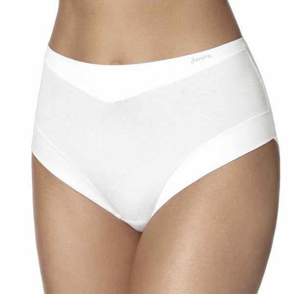Cotton High Waist Brief with Comfort Band